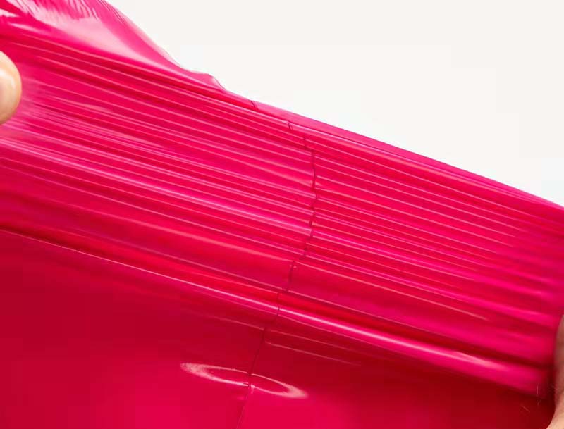 美兰玫红色快递袋-05